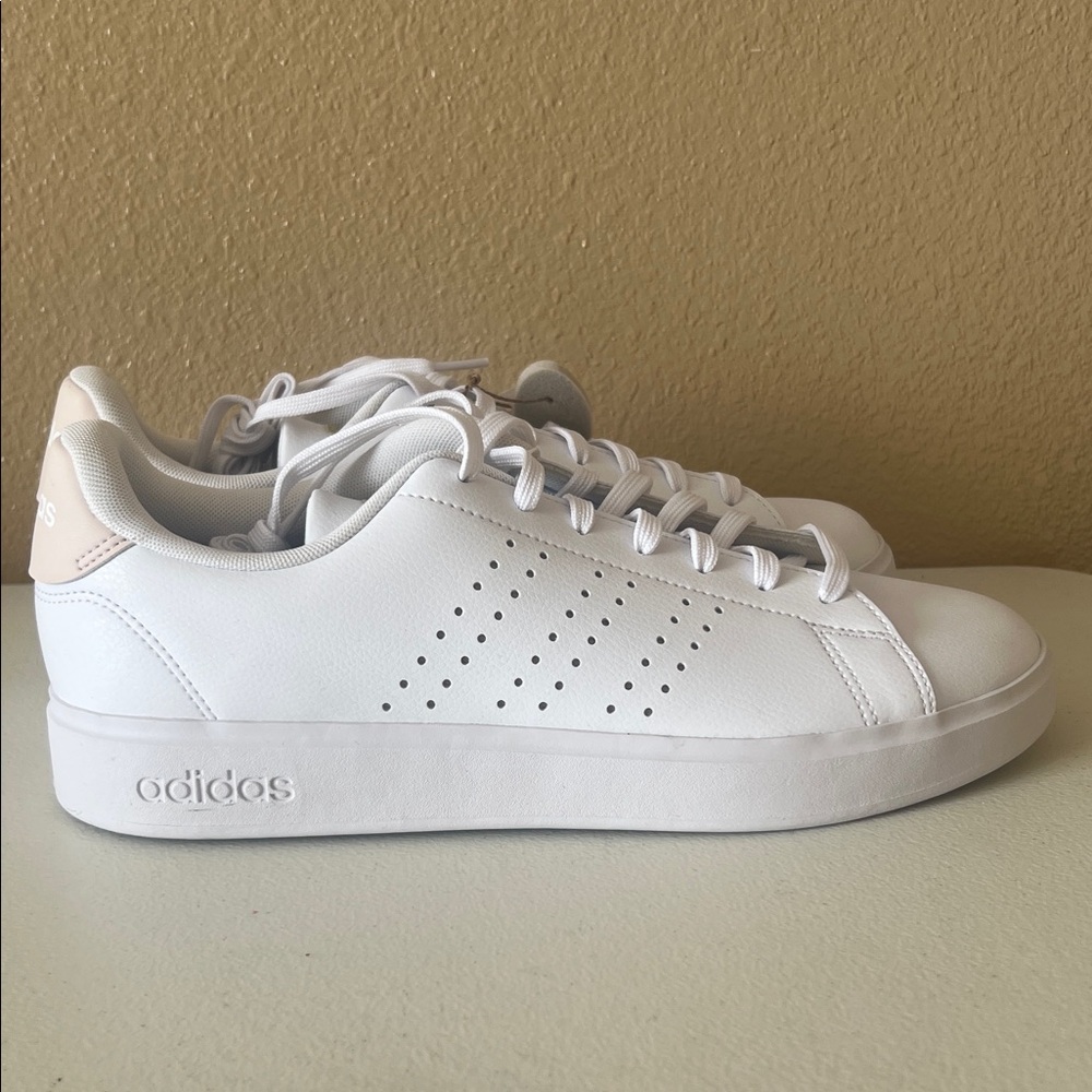 Adidas  Advantage 2.0 Classic White Sneakers - Picture 3 of 5